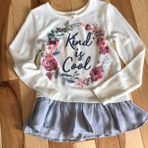 🎉🎉4 for 20🎉🎉Self Esteem size 7/8 girls top